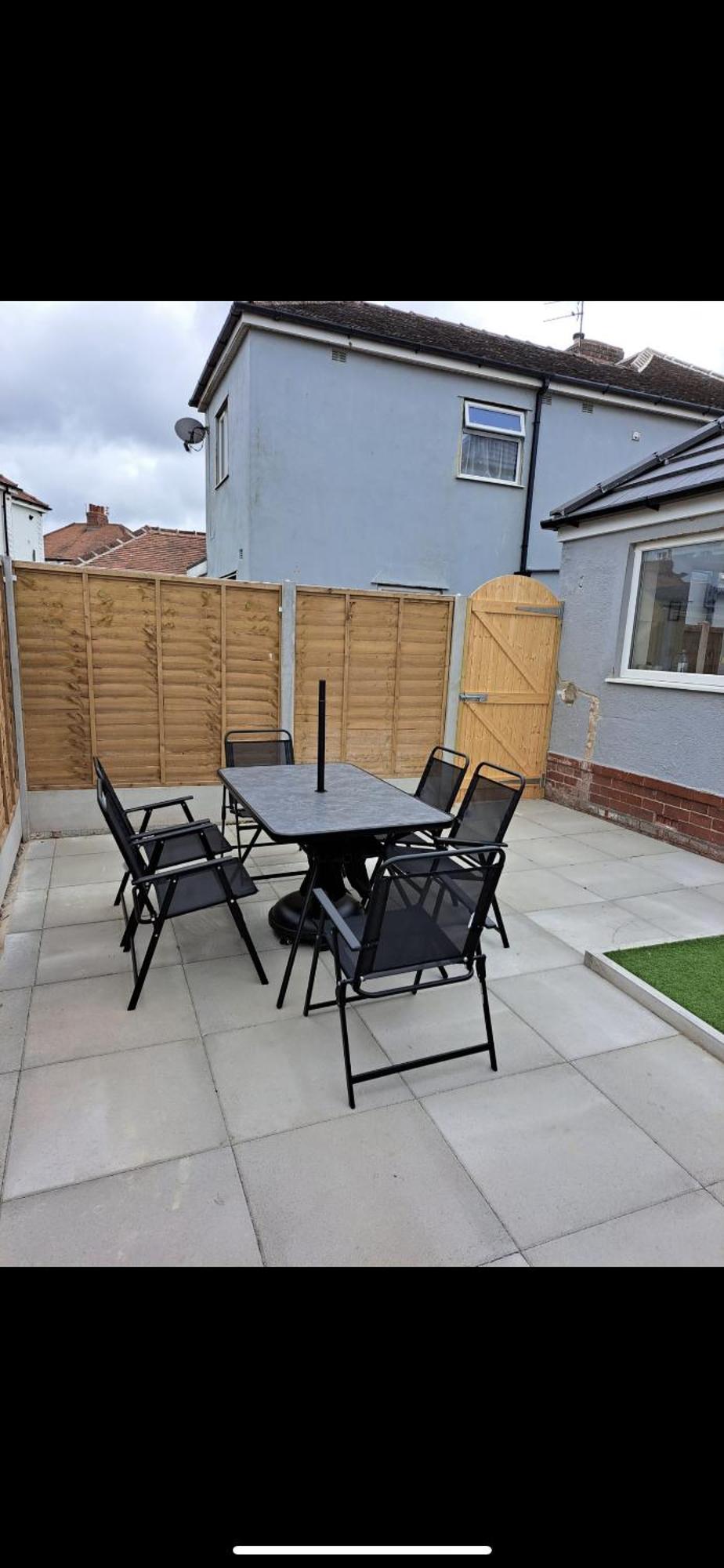 Wave Stays - Ground Floor Apartment - Outside Seating Area Cleveleys Exterior photo